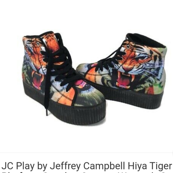 *Host Pick* JEFFREY CAMPBELL Tiger Platform (JC Play) Sneakers - Picture 9 of 10